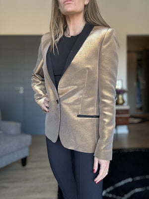 ZADIG & VOLTAIRE | Gold Blazer