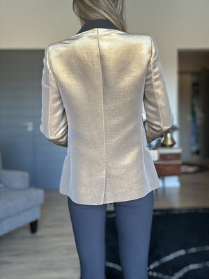 ZADIG & VOLTAIRE | Gold Blazer