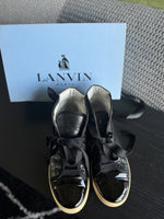 LANVIN PARIS| High Top Leather Sneakers