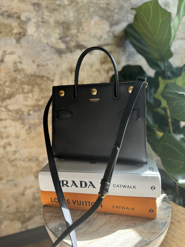 BURBERRY | Title Small leather handbag