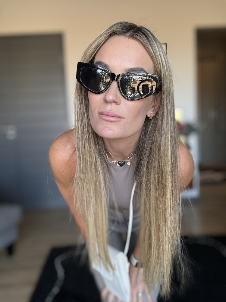 CELINE | Cat Eye Sunnies with Cross Body Bag