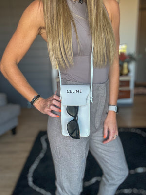 CELINE | Cat Eye Sunnies with Cross Body Bag