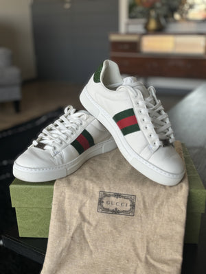 GUCCI| Ace Leather Sneakers