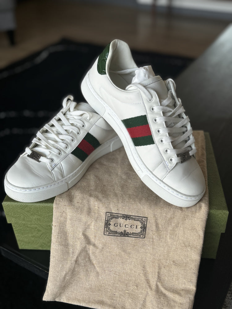 GUCCI| Ace Leather Sneakers