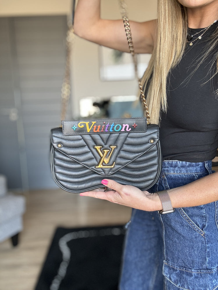 LOUIS VUITTON | New Wave Chain Bag MM Noir