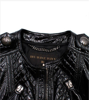 BURBERRY | Patent Leather Jacket