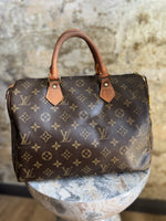 LOUIS VUITTON | Monogram Speedy 30 Vintage