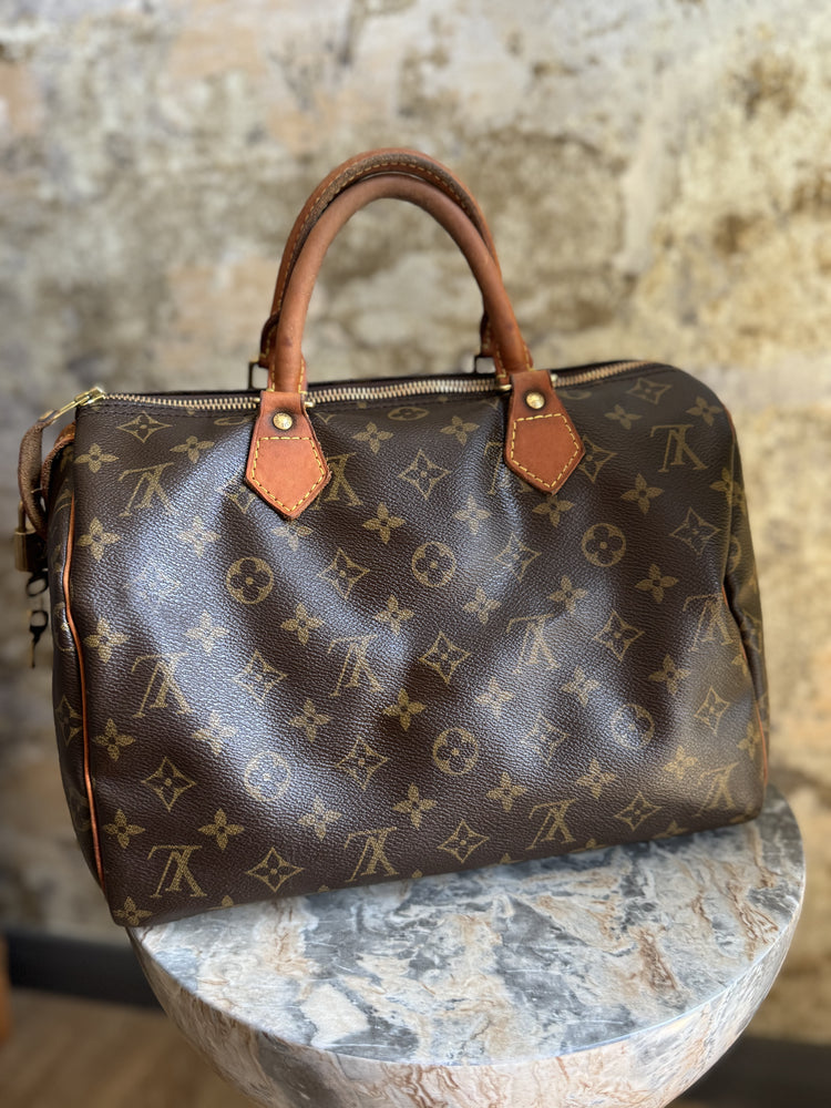 LOUIS VUITTON | Monogram Speedy 30 Vintage