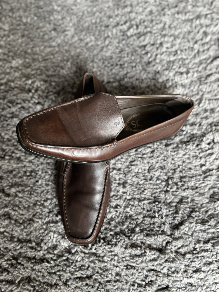 TODS| Brown Leather Loafers