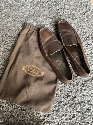 TODS| Brown Leather Loafers