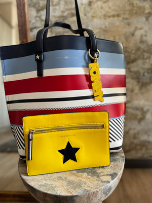 TOMMY HILFIGER| Tote Bag and Matching Scarf