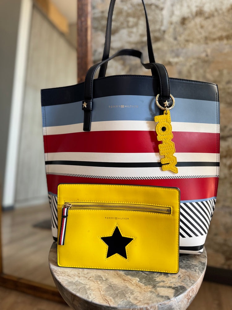 TOMMY HILFIGER| Tote Bag and Matching Scarf