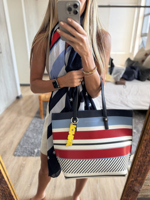 TOMMY HILFIGER| Tote Bag and Matching Scarf