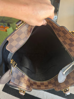 Louis Vuitton | Damier Eden Canvas & Taurillon Leather Jersey Tote Bag