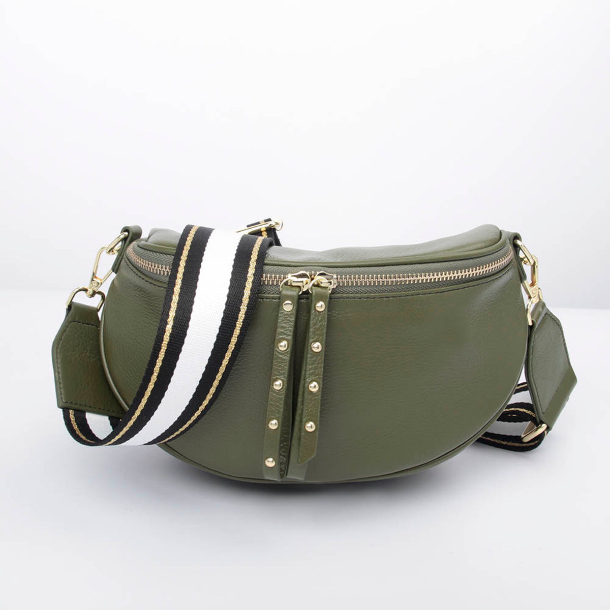 Luna Cross Body Bag |OLIVE| – Huntress - For The Bold